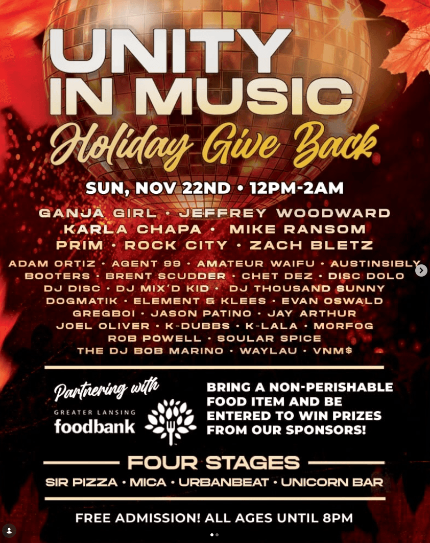 Unity Holiday Give Back